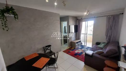Apartamento com 2 Quartos para alugar, 55m² no Jardim Nova Iguaçu, Piracicaba