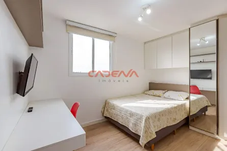 Apartamento com 1 Quarto para alugar, 18m² no Rebouças, Curitiba