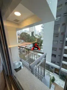 Apartamento com 1 Quarto para alugar, 25m² no Paraíso, São Paulo
