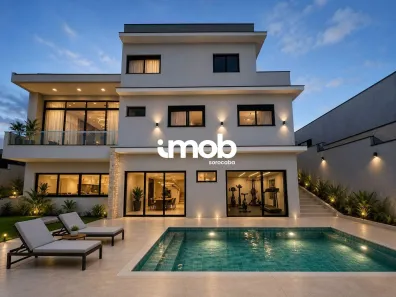 Casa de Condomínio com 4 Quartos à venda, 466m² no Parque Reserva Fazenda Imperial, Sorocaba