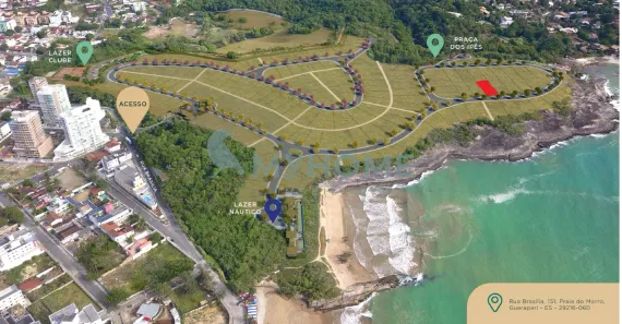Lote/Terreno à venda, 609m² no Praia do Morro, Guarapari
