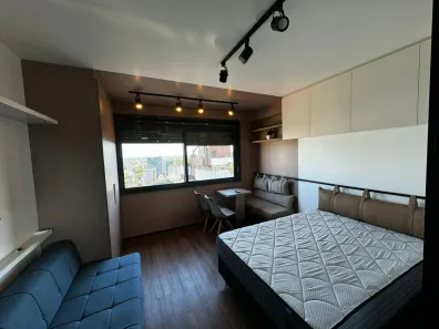 Apartamento com 1 Quarto para venda ou aluguel, 27m² no Mont Serrat, Porto Alegre