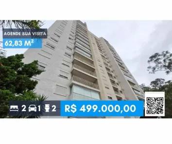 Apartamento com 2 Quartos à venda, 60m² no Jardim das Vertentes, São Paulo