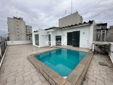 Cobertura com 3 Quartos para alugar, 231m² no Aparecida, Santos
