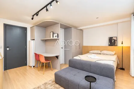 Apartamento com 1 Quarto para alugar, 28m² no Centro, Curitiba