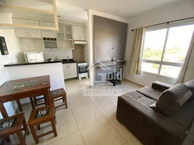 Apartamento com 1 Quarto para alugar, 36m² no Residencial Flórida, Ribeirão Preto