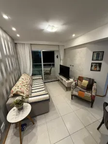 Apartamento com 2 Quartos para alugar, 56m² no Ponta Negra, Natal