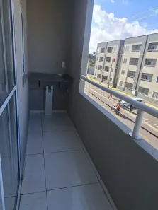 Apartamento com 2 Quartos para alugar, 50m² no Turu, São Luís