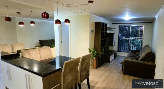 Apartamento com 3 Quartos para alugar, 59m² no Santa Quitéria, Curitiba