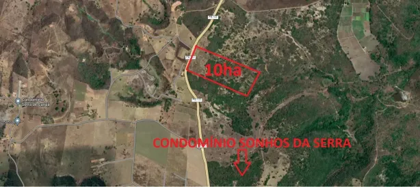 Lote/Terreno à venda, 100000m² no Bananeiras, Bananeiras