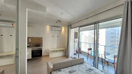 Apartamento com 1 Quarto para alugar, 36m² no Brooklin Paulista, São Paulo