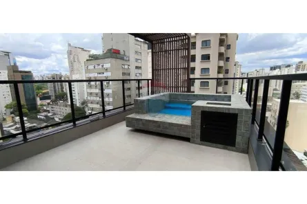 Cobertura com 1 Quarto para alugar, 135m² no Jardim Europa, São Paulo