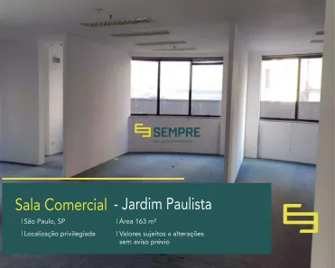 Sala Comercial à venda, 163m² no Cerqueira César, São Paulo