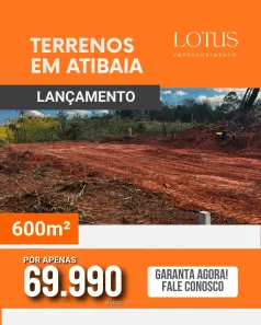 Lote/Terreno à venda, 600m² no Condomínio Residencial Água Verde, Atibaia