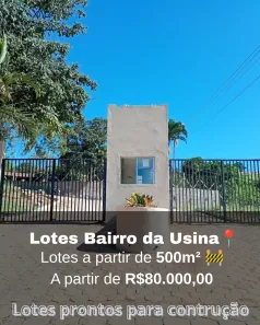 Lote/Terreno à venda, 500m² no Usina, Atibaia