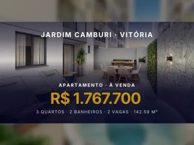 Apartamento com 3 Quartos à venda, 142m² no Jardim Camburi, Vitória