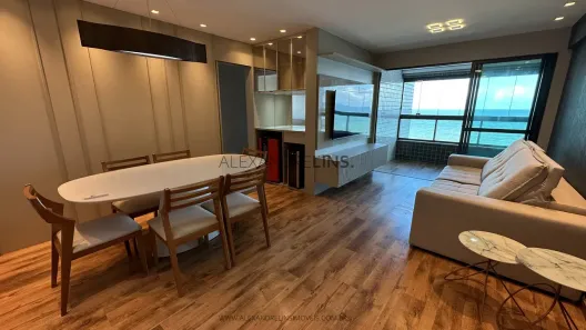 Apartamento com 3 Quartos para alugar, 108m² no Jacarecica, Maceió