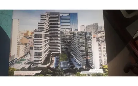 Kitnet com 1 Quarto à venda, 21m² no República, São Paulo