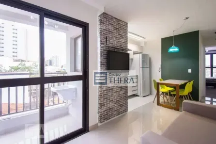 Apartamento com 1 Quarto para alugar, 41m² no Vila Valparaíso, Santo André