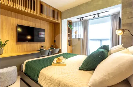 Apartamento com 1 Quarto à venda, 26m² no Água Branca, São Paulo