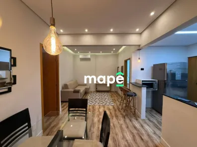 Apartamento com 2 Quartos para alugar, 70m² no Gonzaga, Santos
