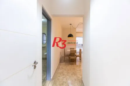 Apartamento com 2 Quartos para alugar, 55m² no Ponta da Praia, Santos