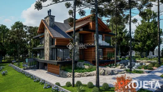 Casa de Condomínio com 6 Quartos à venda, 695m² no Aspen Mountain, Gramado