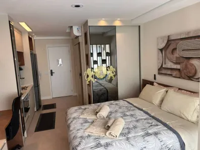 Flat com 1 Quarto para alugar, 28m² no Santo Amaro, São Paulo