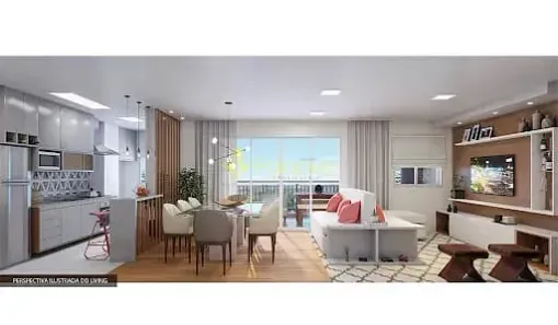 Apartamento com 3 Quartos à venda, 81m² no Loteamento Residencial e Comercial Bosque Flamboyant, Taubaté