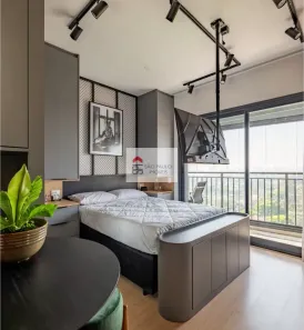 Apartamento com 1 Quarto para venda ou aluguel, 28m² no Santo Amaro, São Paulo