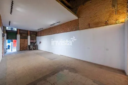 Ponto Comercial para alugar, 123m² no Centro, Santos