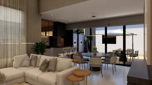 Casa de Condomínio com 3 Quartos à venda, 149m² no Parque Residencial Damha, Presidente Prudente