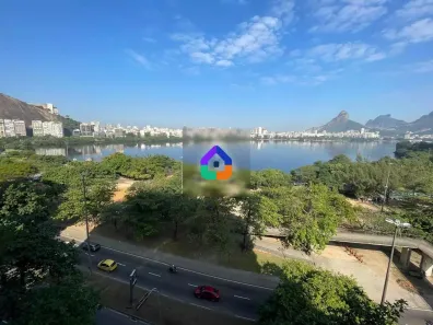 Apartamento com 4 Quartos para alugar, 160m² no Lagoa, Rio de Janeiro