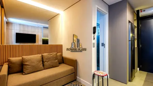 Flat com 1 Quarto para alugar, 40m² no Itaim Bibi, São Paulo