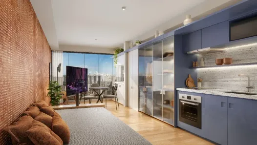 Apartamento com 1 Quarto à venda, 37m² no Moema, São Paulo