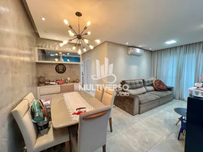 Apartamento com 3 Quartos à venda, 82m² no Estuário, Santos
