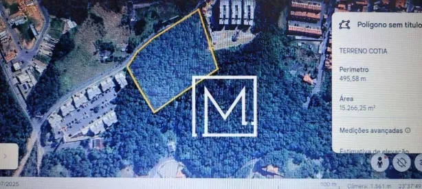 Lote/Terreno à venda, 15300m² no Haras Santa Bárbara, Cotia