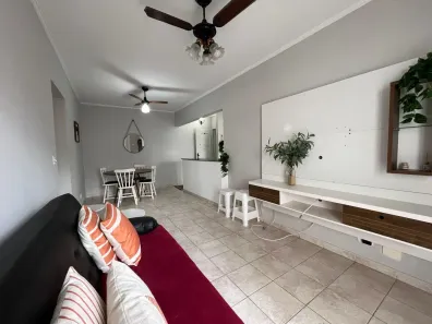Apartamento com 2 Quartos para alugar, 77m² no Aviação, Praia Grande