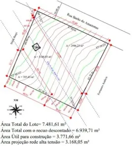 Lote/Terreno à venda, 7482m² no Diamantino, Caxias do Sul