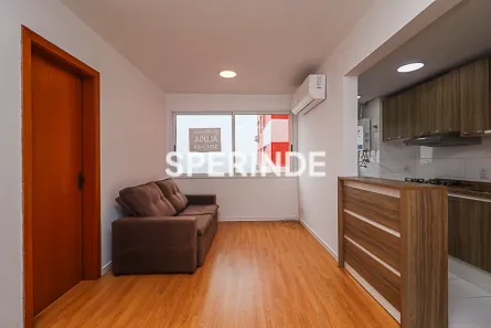 Apartamento com 1 Quarto para alugar, 41m² no Azenha, Porto Alegre