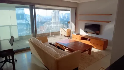 Apartamento com 1 Quarto para alugar, 84m² no Brooklin Paulista, São Paulo