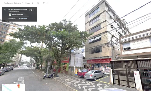 Sala Comercial para alugar, 40m² no Embaré, Santos