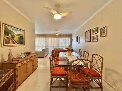 Apartamento com 3 Quartos para alugar, 140m² no Pitangueiras, Guarujá