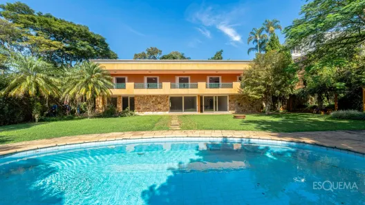 Casa com 5 Quartos para alugar, 881m² no Jardim Guedala, São Paulo