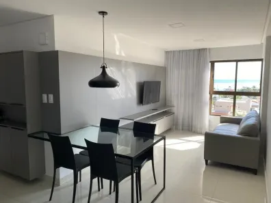 Apartamento com 2 Quartos para alugar, 58m² no Manaíra, João Pessoa