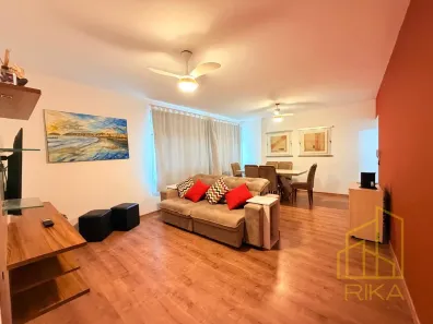 Apartamento com 2 Quartos para alugar, 100m² no Boqueirão, Santos