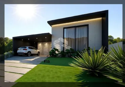 Casa de Condomínio com 3 Quartos à venda, 180m² no Tomazetti, Santa Maria