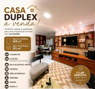 Casa com 3 Quartos à venda, 121m² no Itaperi, Fortaleza