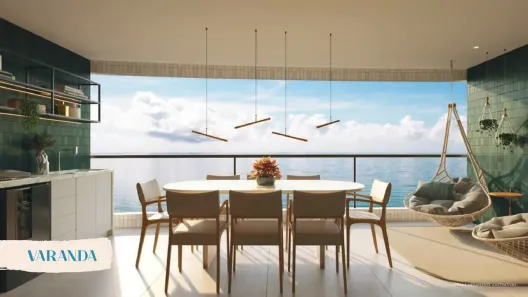 Apartamento com 3 Quartos à venda, 107m² no Barra de Jangada, Jaboatão dos Guararapes