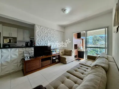 Apartamento com 2 Quartos à venda, 77m² no José Menino, Santos